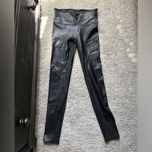 SPANX Faux Leather Leggings